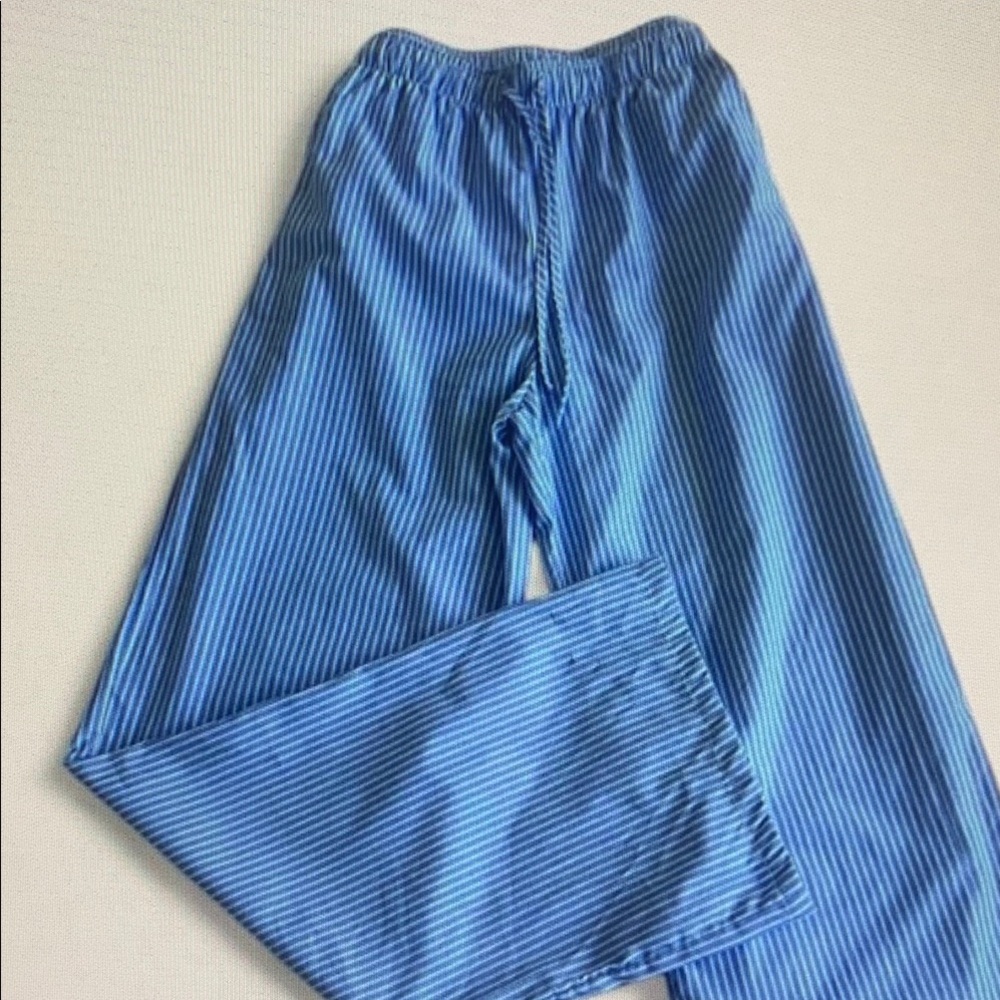 Blue Striped Men's Pants